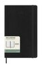Moleskine Horizontální týdenní diář 2025 měkký černý L