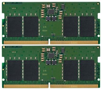 KINGSTON 32GB DDR5 5200MT/s / CL42 / SO-DIMM / Kit 2x 16GB