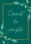 Carnet de compte à remplir