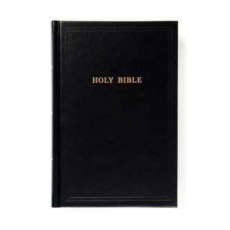 KJV Pew Bible, Black Hardcover