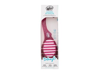Wet Brush Shower Detangler Kartáč na vlasy 1 ks Pink Glitter pro ženy