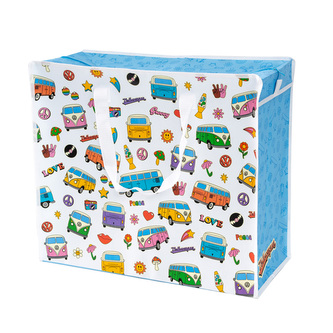 Taška na prádlo se zipem-Volkswagen VW T1 -Bus Retro