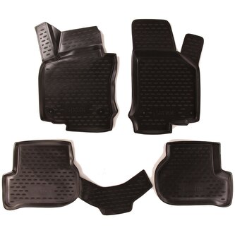 3D Gumové koberce VOLKSWAGEN Golf VI 04/2009-> SIXTOL