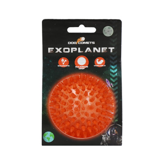 Dog Comets Exoplanet ježatý míč oranžový M/8cm