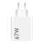 Xiaomi MDY-14-EW USB-A 67W Cestovní Nabíječka White (Bulk)