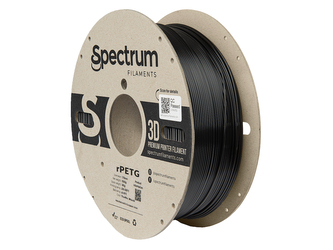 Tisková struna (filament) Spectrum rPETG 1.75mm TRAFFIC BLACK 1kg
