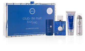 Armaf Club De Nuit Blue Iconic - EDP 105 ml + tuhý deodorant 75 g + deodorant ve spreji 50 ml + sprchový gel 100 ml man