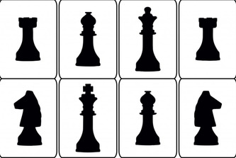 Sada šablonek - Šachy 515