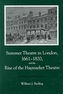 Summer Theatre In London 1661-1820 and the Rise of the Haymarket Theatre