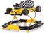 CHIPOLINO Chodítko interaktivní Car Racer 4v1 Yellow