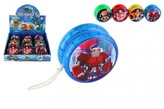 Jojo svítící roboti plast 6cm na baterie mix druhů (1 ks)