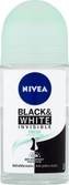 Nivea Black & White Invisible Fresh kuličkový antiperspirant, 50 ml