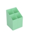 Stojánek na psací potřeby ICO QUADRATE - pastelově zelený