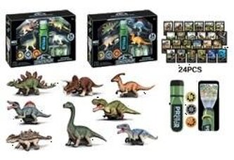 Zestaw Dinozaury + projektor