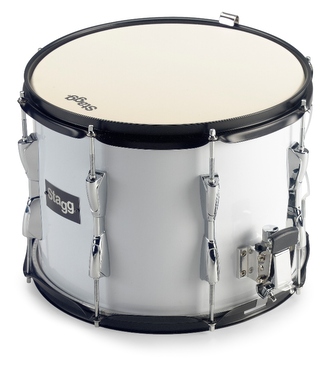 Stagg MASD-1310, pochodový buben rytmický 13" x 10", bílý