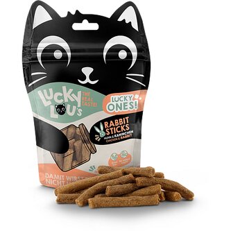 Lucky Lou Lucky Ones Sticks kuřecí a králičí 50 g