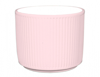 Obal na květník STRIPES keramický lesklý d16x15cm