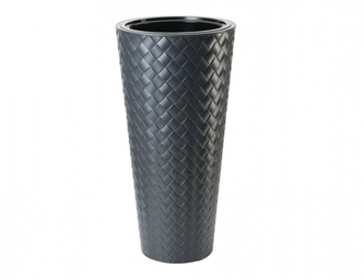 Obal na květník MAKATA SLIM plastový d40x79cm