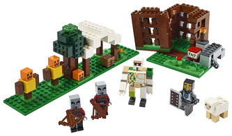 LEGO Minecraft 21159 Základna Pillagerů
