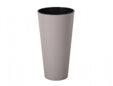 Obal na květník TUBUS SLIM plastový matný d30x57cm