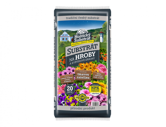 Substrát FORESTINA HOŠTICKÝ pro hroby 20l
