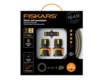 Sada FISKARS PREMIUM hadice 9mm 3/8 15m + spojky 1027101