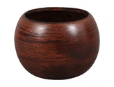 Obal na květník MANES WOOD keramický matný d13x13cm
