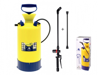 Postřikovač GAMMA tlakový ramenní kovový nástavec 100cm 10l