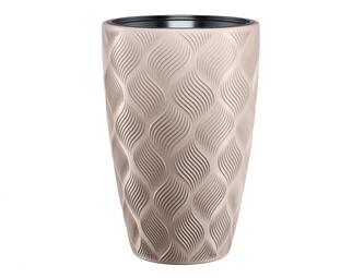 Obal na květník FLOW SLIM plastový d39x58cm