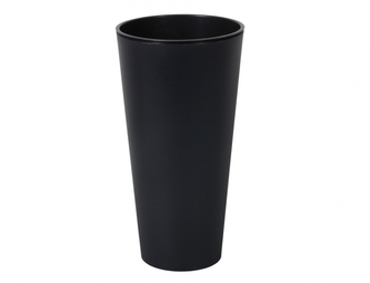 Obal na květník TUBUS SLIM plastový matný d25x48cm