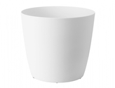 Obal na květník ELLA samozavlažovací + kolečka matný d40cm