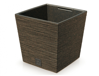 Obal na květník FURU SQUARE LOW ECO WOOD 2v1 30x30x29cm