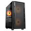 COUGAR PC skříň UNIFACE RGB Black Mini Tower Mesh Front Panel 2x 140mm RGB Fan + 1x 120mm RGB Fan TG Left Panel