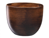 Obal na květník PURKYNĚ WOOD keramický matný d22x18cm