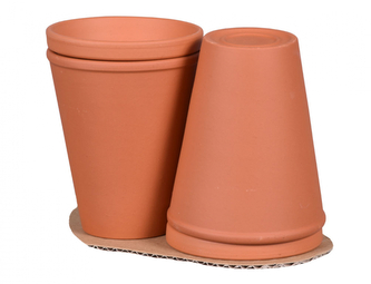 Set květníků ROSA AQUASAFE zavlažovací d14x16cm 2ks