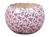Obal na květník MANES keramický lesklý d11x11cm