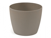 Obal na květník MAGNOLIA JUMPER ECO plastový d26x21cm