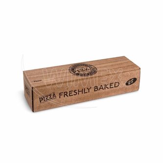 Krabice na pizzu (mikrovlnitá lepenka) Roll-up 28 x 8 x 7 cm [100 ks]