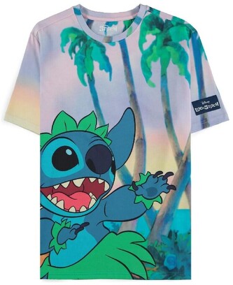 Tričko dámské Lilo & Stitch - Characters AOP L