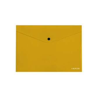 Psaníčko s drukem A5 VERDE hořčice