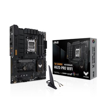 ASUS MB Sc AM5 TUF GAMING A620-PRO WIFI, AMD A620, 4xDDR5, 1xHDMI, 1xDP, ATX ASUS MB Sc AM5 TUF GAMING A620-PRO WIFI, AMD A620, 4xDDR5, 1xHDMI, 1xDP, ATX