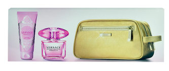 Versace Bright Crystal parfémovaná voda 90ml + tělové mléko 100 ml + kosmetická taška