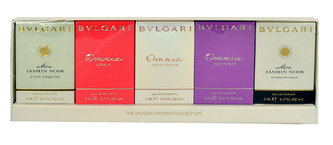 Bvlgari Mini Set 2 edt Omnia Crystalline 5 ml + edt Omnia Coral 5 ml + edp Mon Jasmin Noir 5 ml+ edp Mon Jasmin Noir L´Eau Exquise 5 ml + edt Omnia Amethyste 5 ml