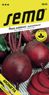 Řepa salátová - Moneta kulatá jednoklíčková 60s