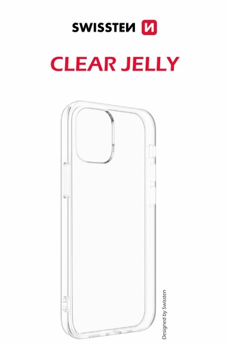 POUZDRO SWISSTEN CLEAR JELLY PRO APPLE IPHONE 12 PRO MAX TRANSPARENTNÍ