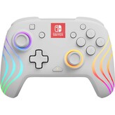 PDP bezdrátový ovladač Pad Afterglow Wave bílý (Switch)