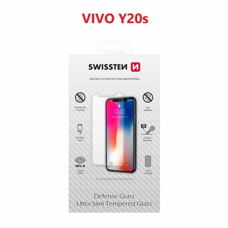 OCHRANNÉ TEMPEROVANÉ SKLO SWISSTEN PRO VIVO Y20s RE 2,5D