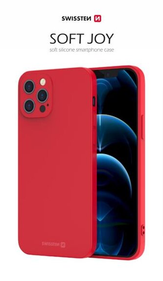 POUZDRO SWISSTEN SOFT JOY PRO SAMSUNG A536 GALAXY A53 5G ČERVENÉ