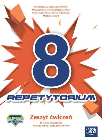 Super Powers NEON SP kl. 8 Zeszyt ćwiczeń repetytorium do języka angielskiego Nowa edycja 2024-2026