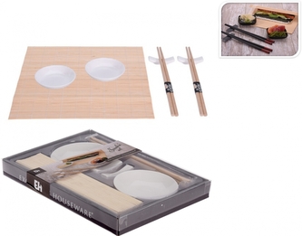 Sushi set bílý s/7
